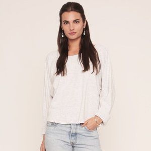 Merritt Charles Off-White Crew Neck Sweater